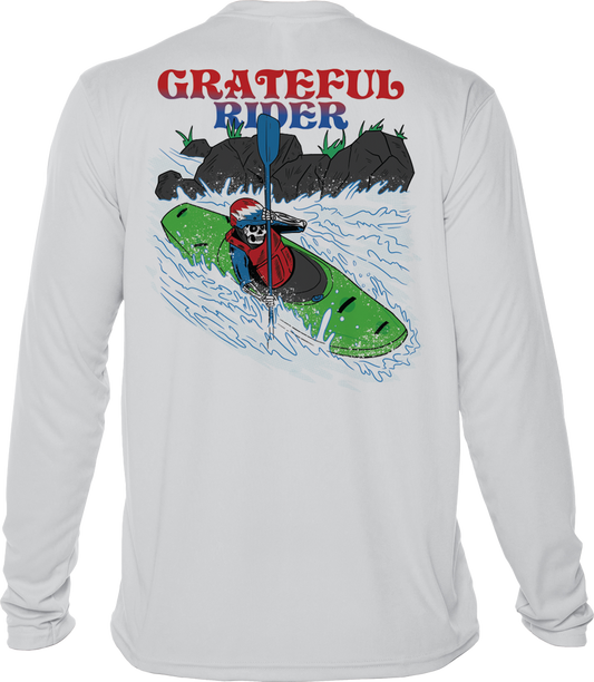 Grateful Rider Whitewater Kayaking UV Shirt