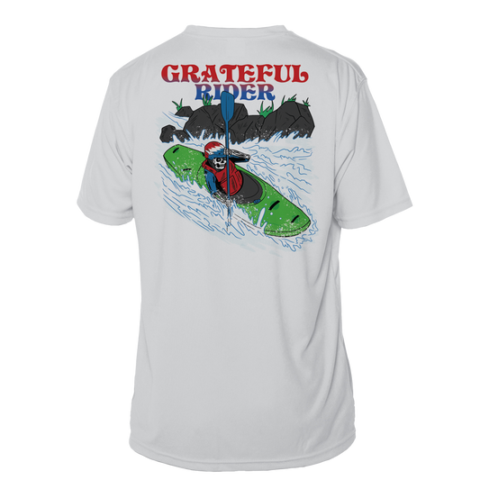 Grateful Rider Whitewater Kayaker Short Sleeve UV Shirt