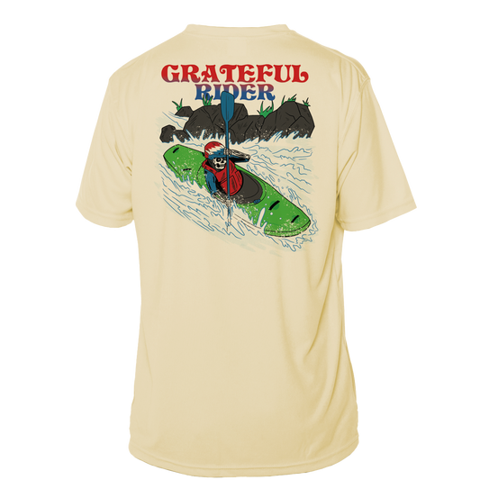 Grateful Rider Whitewater Kayaker Short Sleeve UV Shirt
