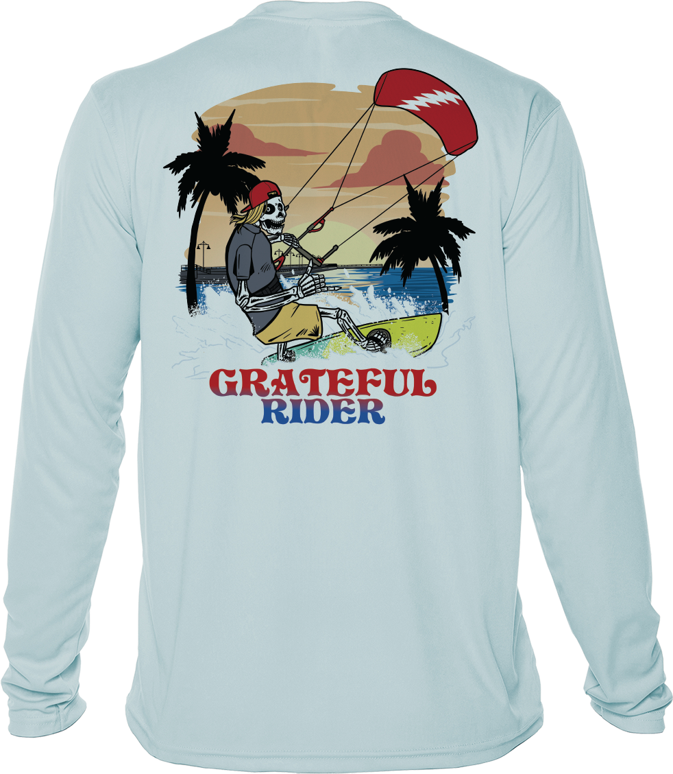 Grateful Rider Kiteboarder UV Shirt