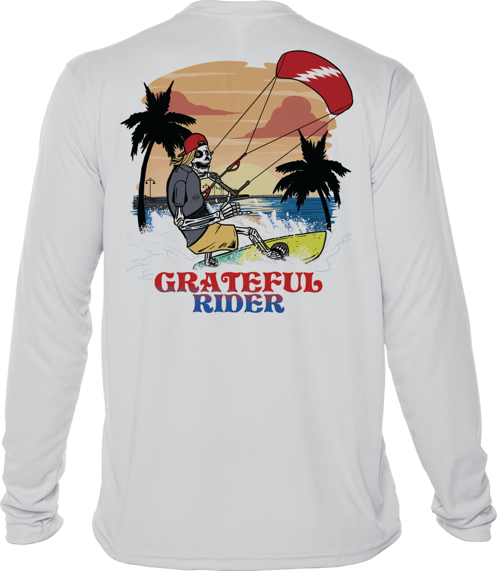Grateful Rider Kiteboarder UV Shirt