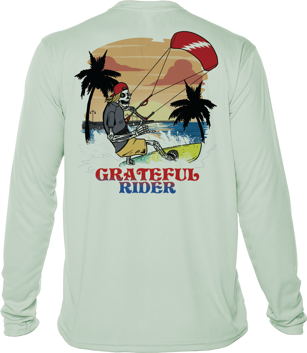 Grateful Rider Kiteboarder UV Shirt