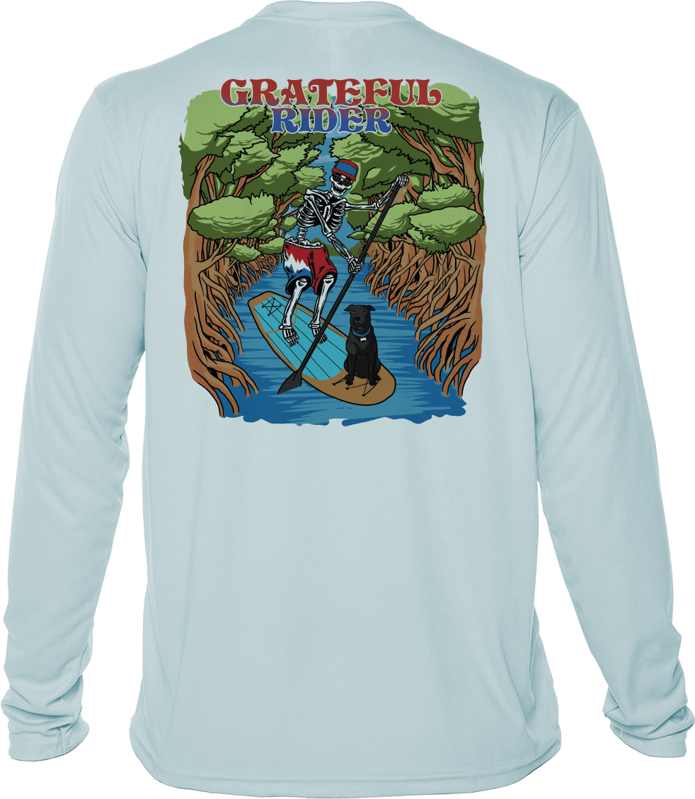 Grateful Rider Paddleboarder UV Shirt