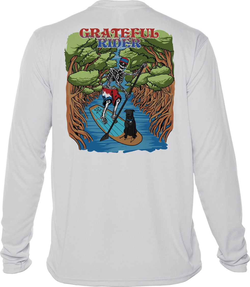 Grateful Rider Paddleboarder UV Shirt