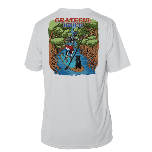 Grateful Rider Paddleboarder Short Sleeve UV Shirt
