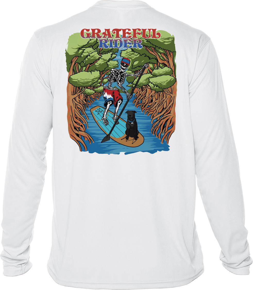 Grateful Rider Paddleboarder UV Shirt