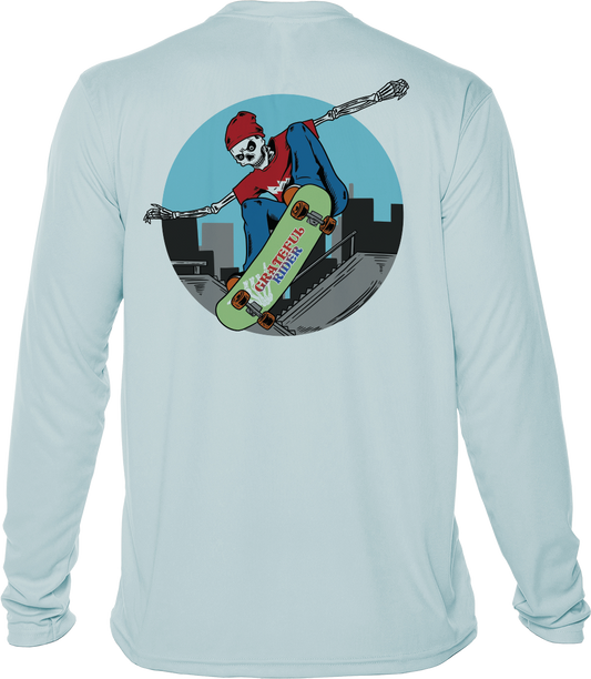 Grateful Rider Skateboarder UV Shirt