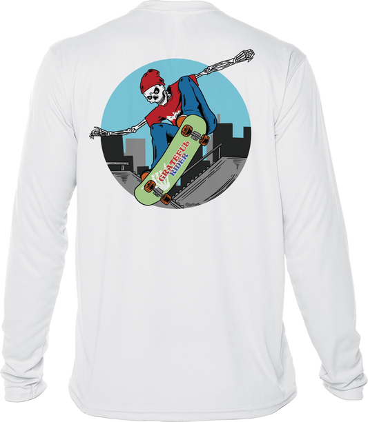 Grateful Rider Skateboarder UV Shirt