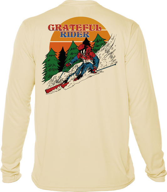 Grateful Rider Downhill Skier UV Shirt