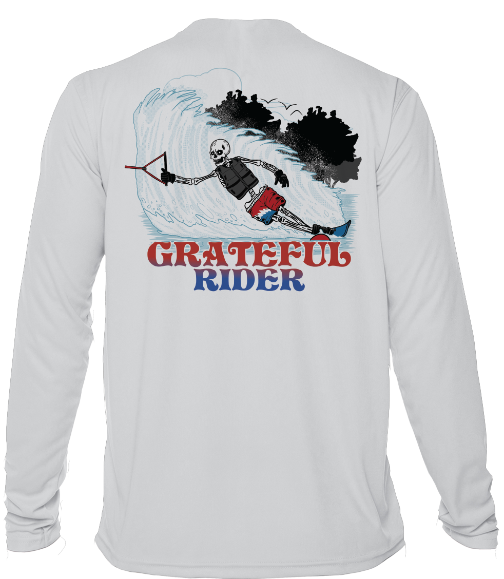Grateful Rider Slalom Skier UV Shirt
