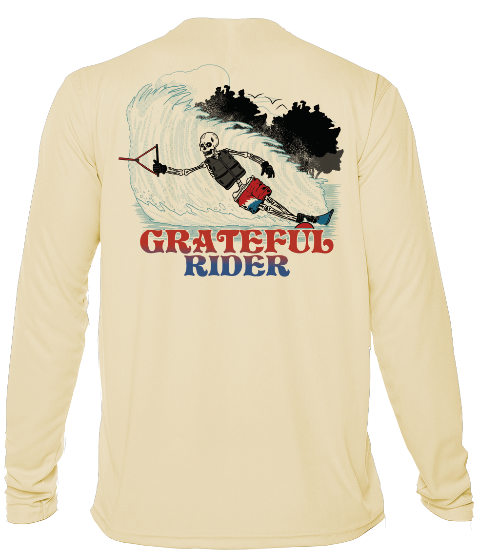Grateful Rider Slalom Skier UV Shirt