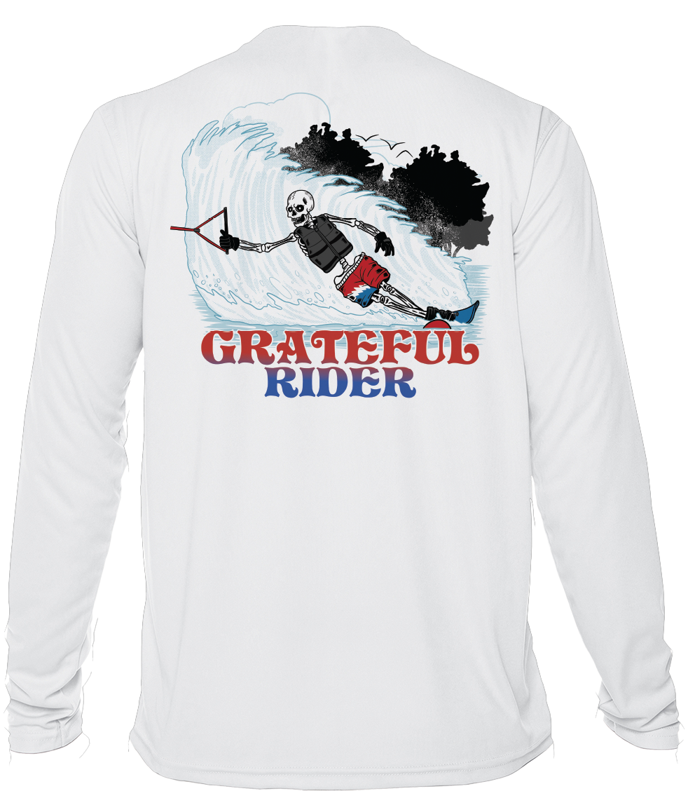 Grateful Rider Slalom Skier UV Shirt