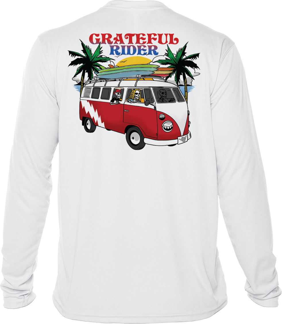 Grateful Rider Truckin' UV Shirt