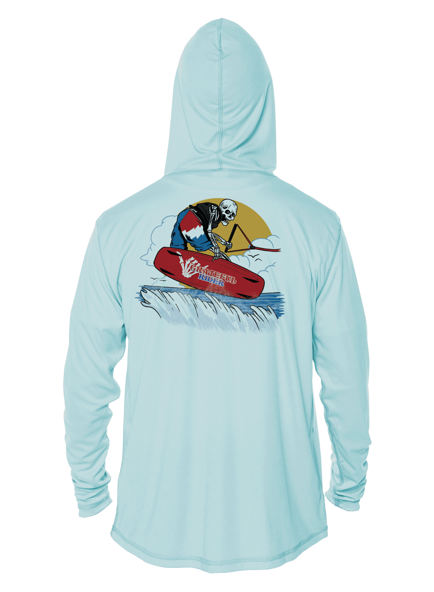 Grateful Rider Wakeboarder UV Hoodie