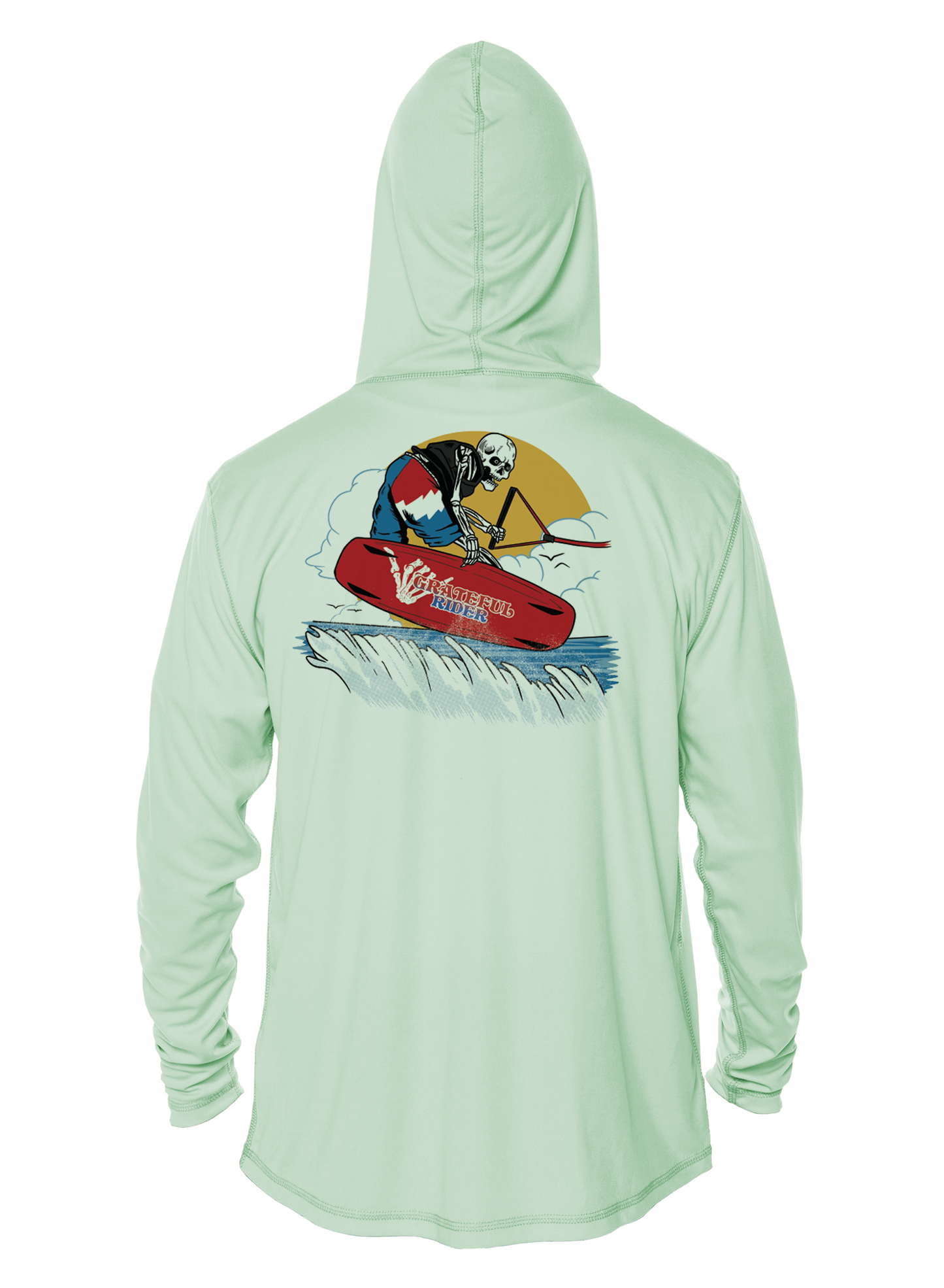 Grateful Rider Wakeboarder UV Hoodie