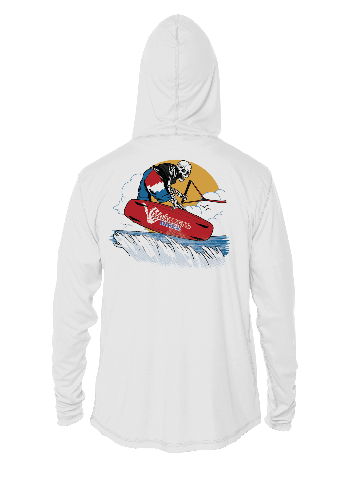 Grateful Rider Wakeboarder UV Hoodie