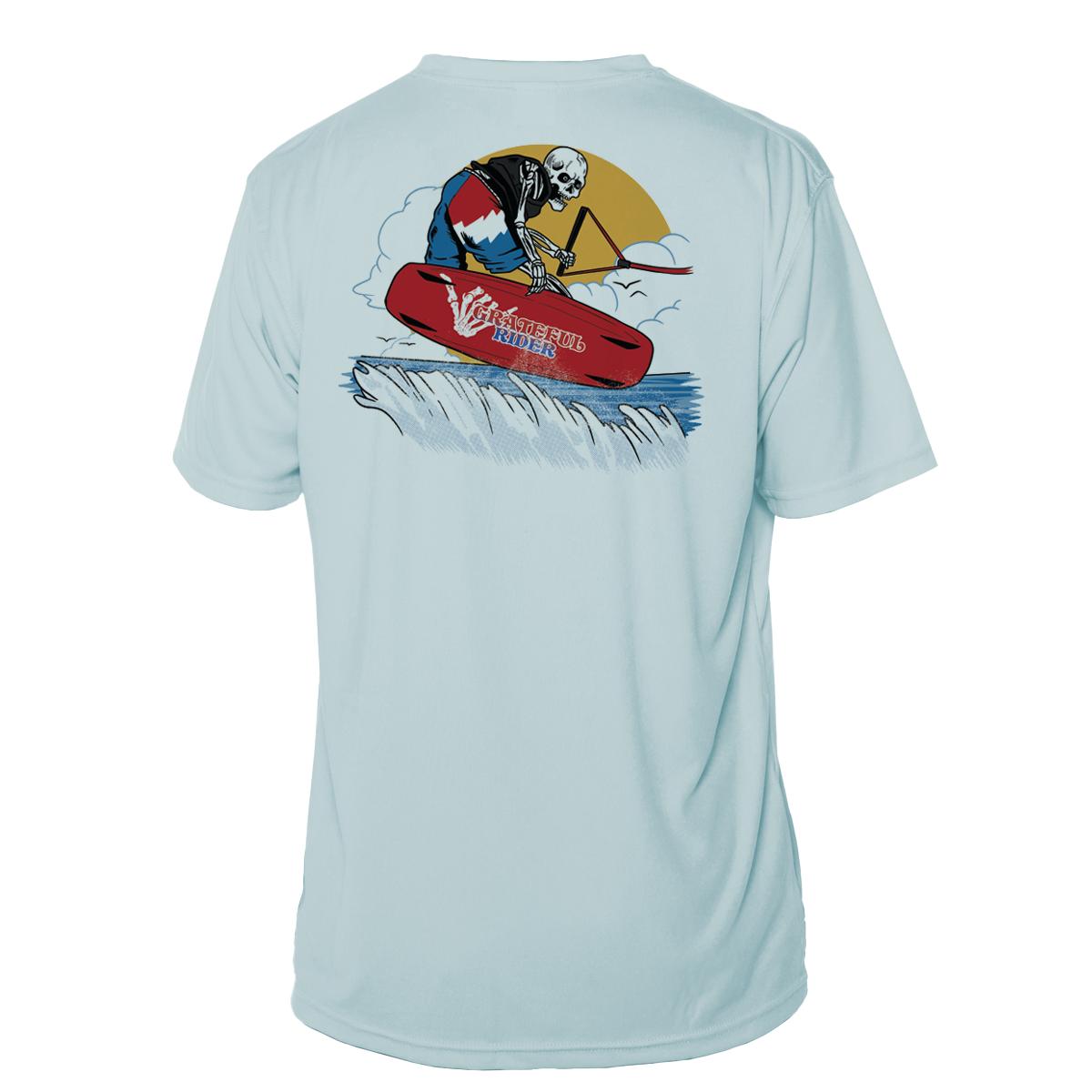Grateful Rider Wakeboarder Short Sleeve UV Shirt