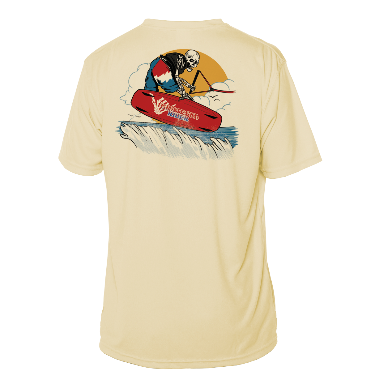 Grateful Rider Wakeboarder Short Sleeve UV Shirt