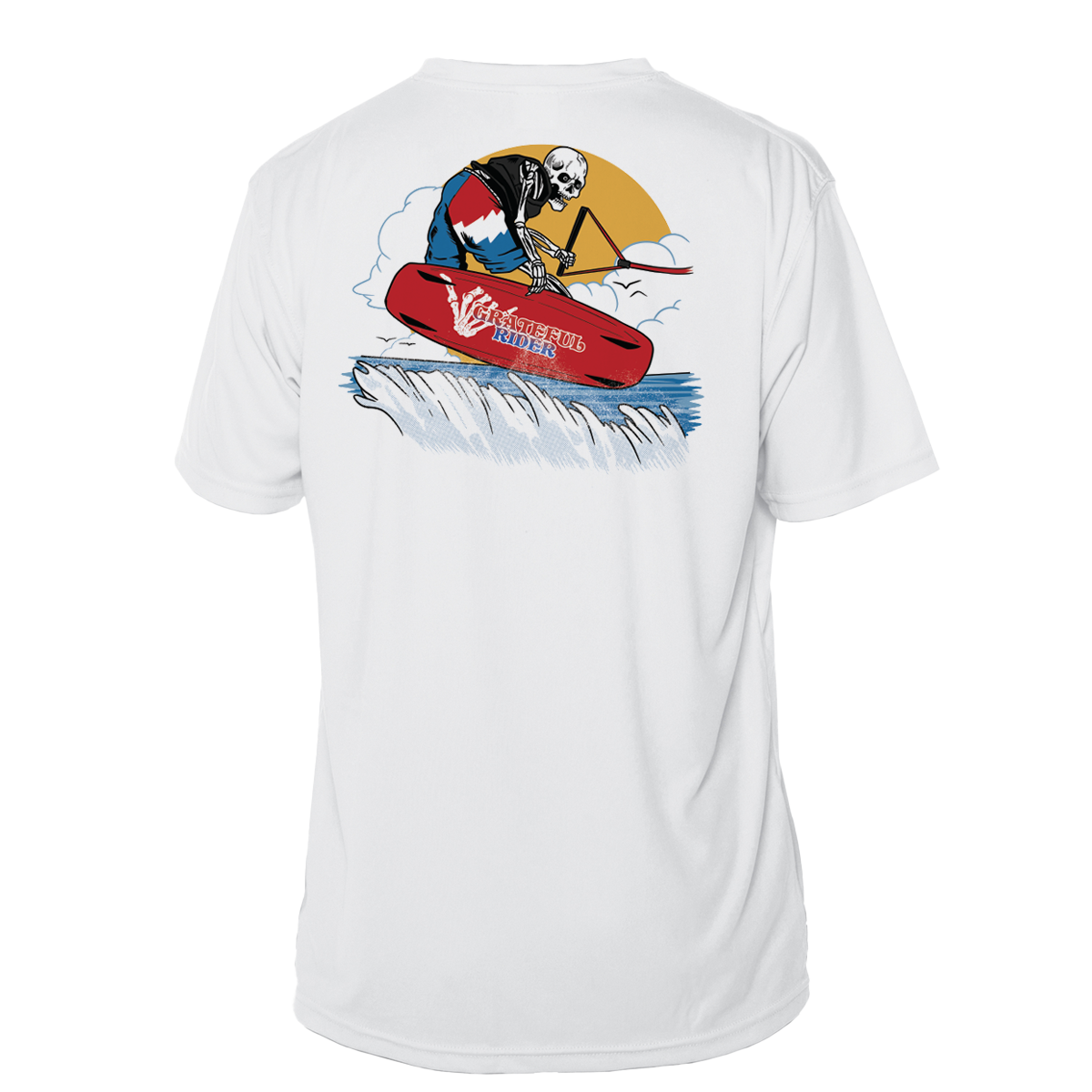 Grateful Rider Wakeboarder Short Sleeve UV Shirt