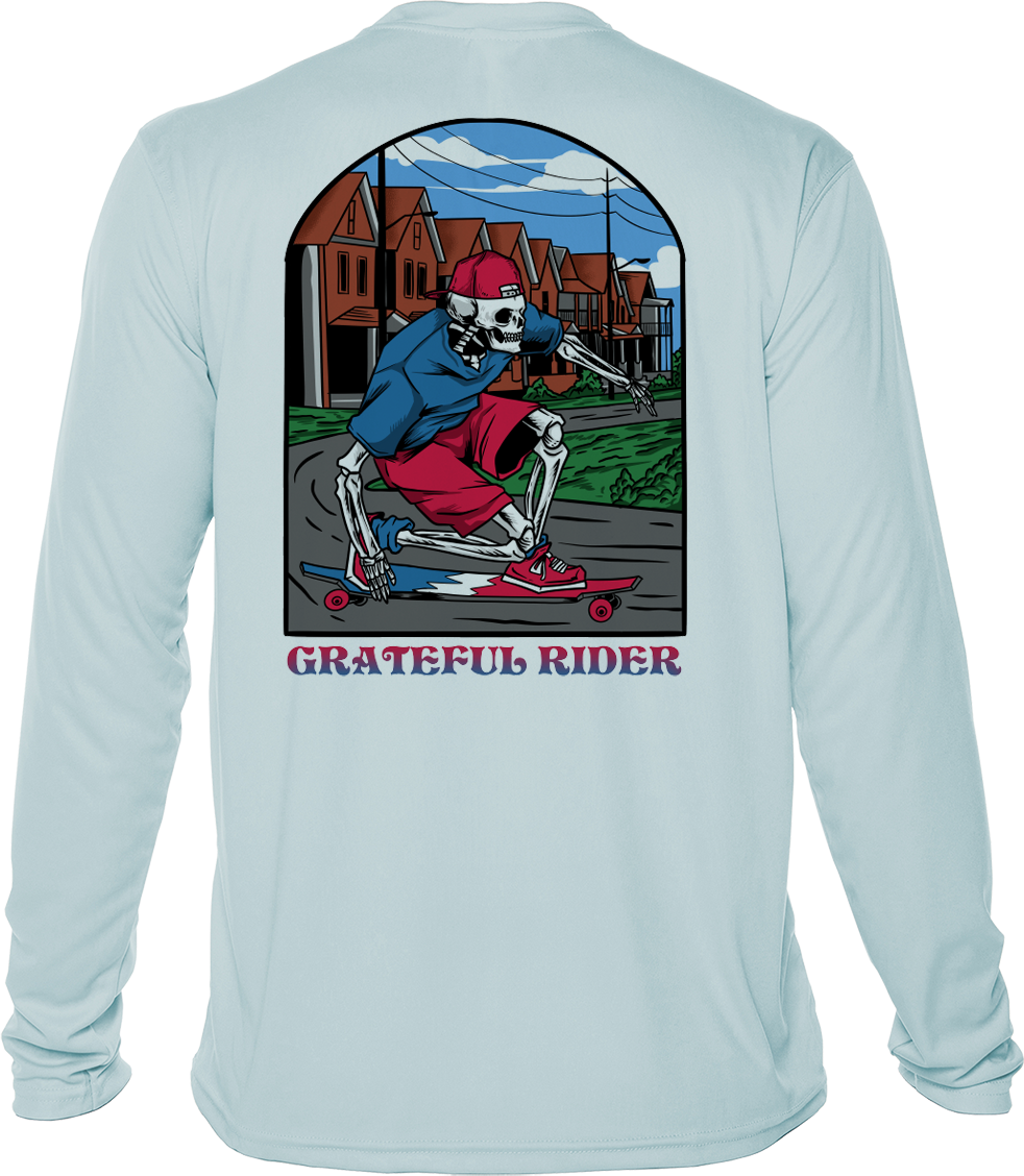 Grateful Rider Longboarder UV Shirt