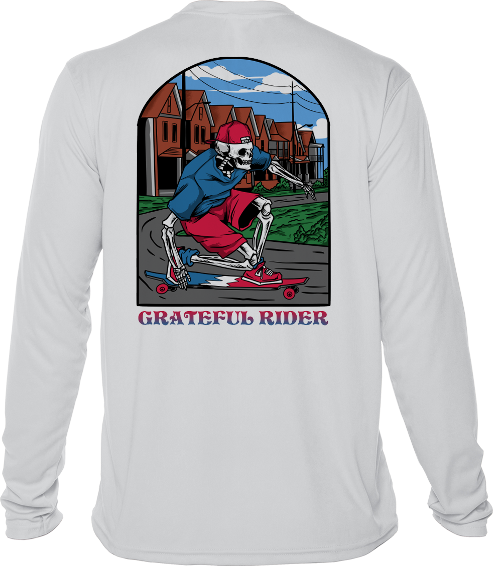 Grateful Rider Longboarder UV Shirt