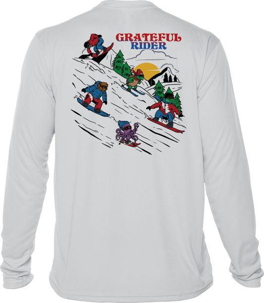 Grateful Rider Slope of Fools UV Shirt