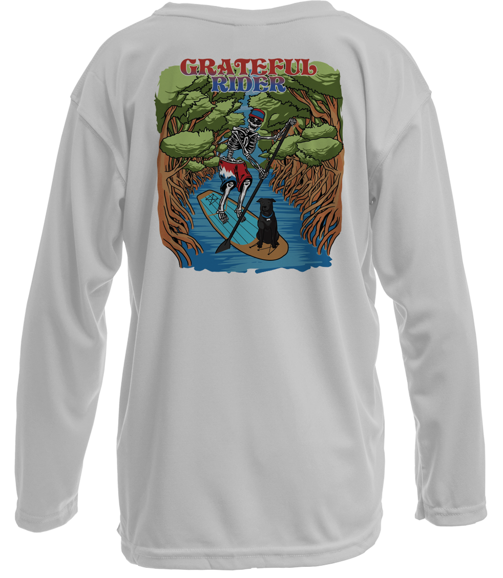 Grateful Rider Paddleboarder UV Shirt - Youth