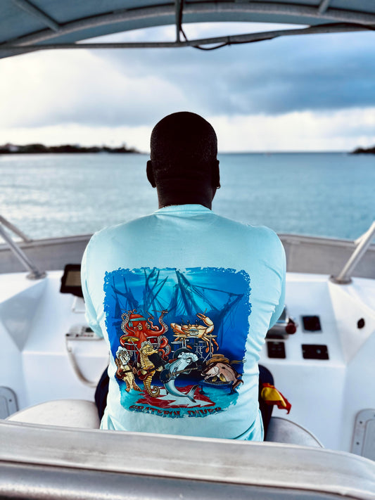 Grateful Diver Underwater Jam UV Shirt