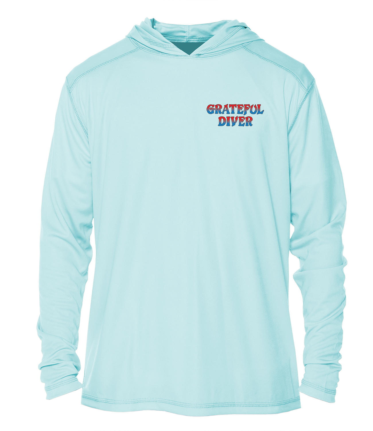 Grateful Diver Aloha Turtle UV Hoodie