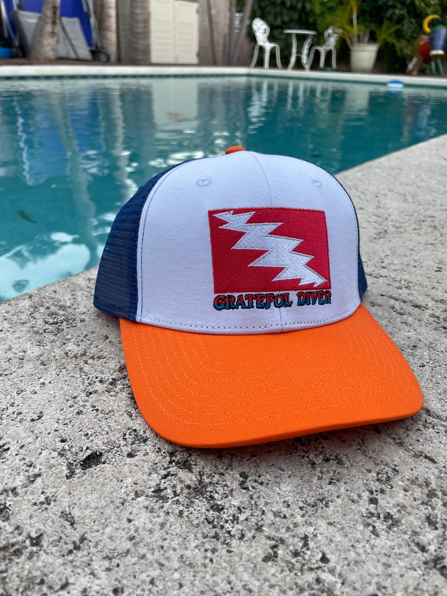 Grateful Diver Classic Trucker Hat (4 Colors Available)