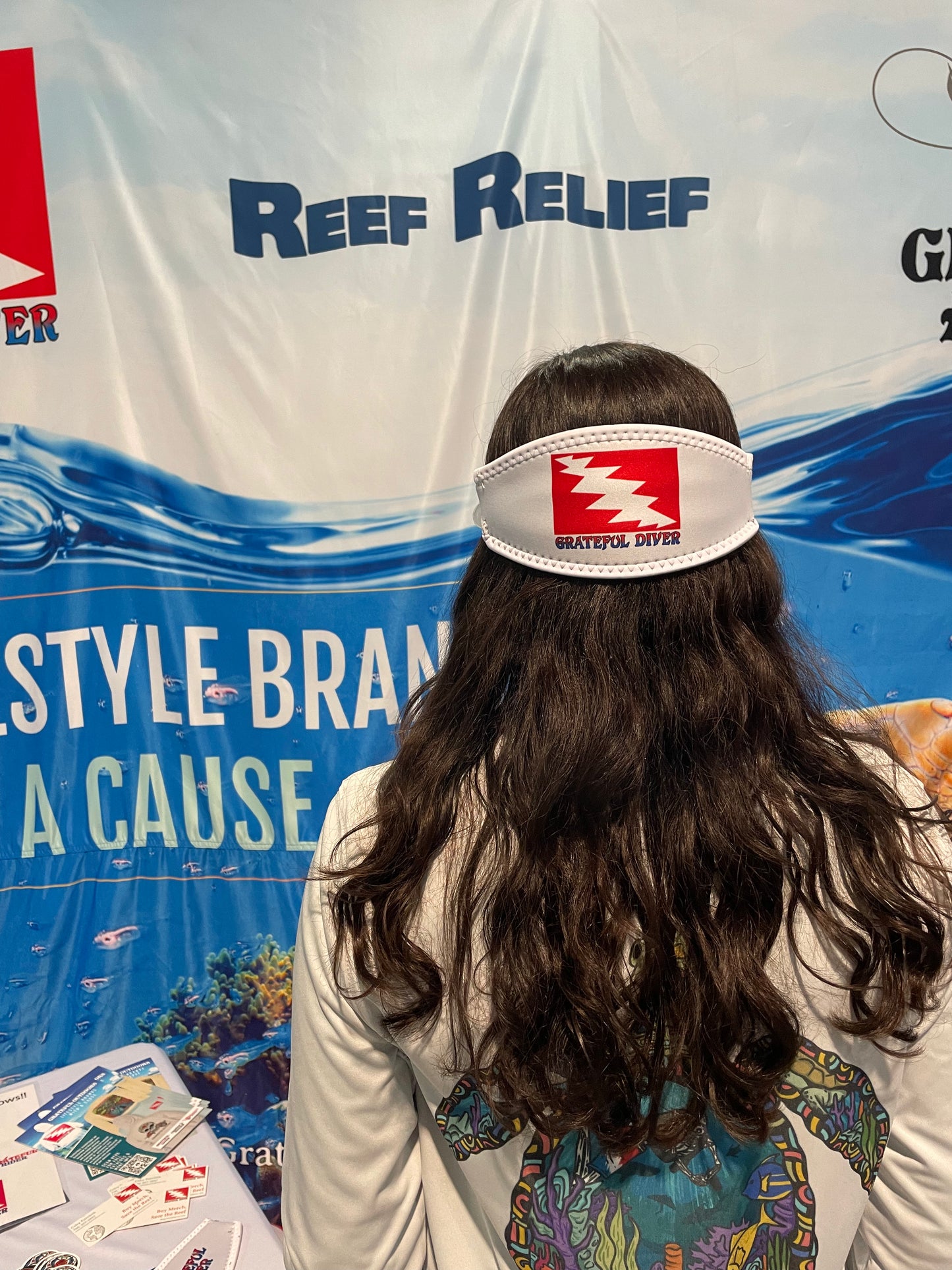 Grateful Diver Reversible Mask Strap Cover