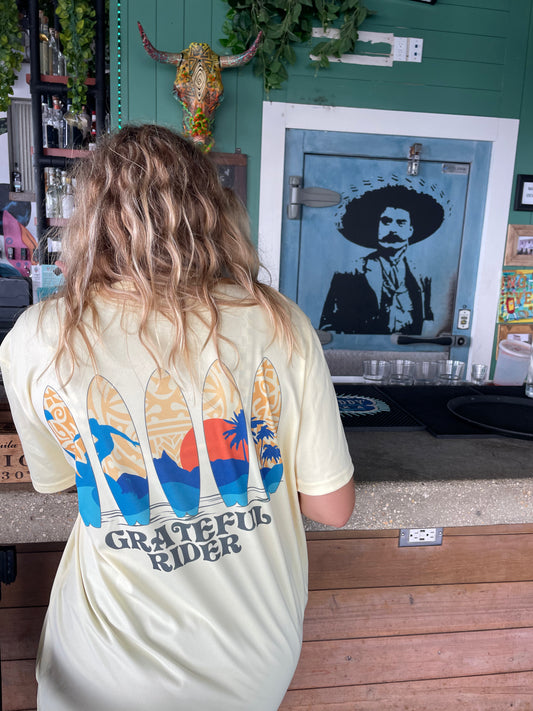 Grateful Rider Surfboards Short Sleeve UV Shirt