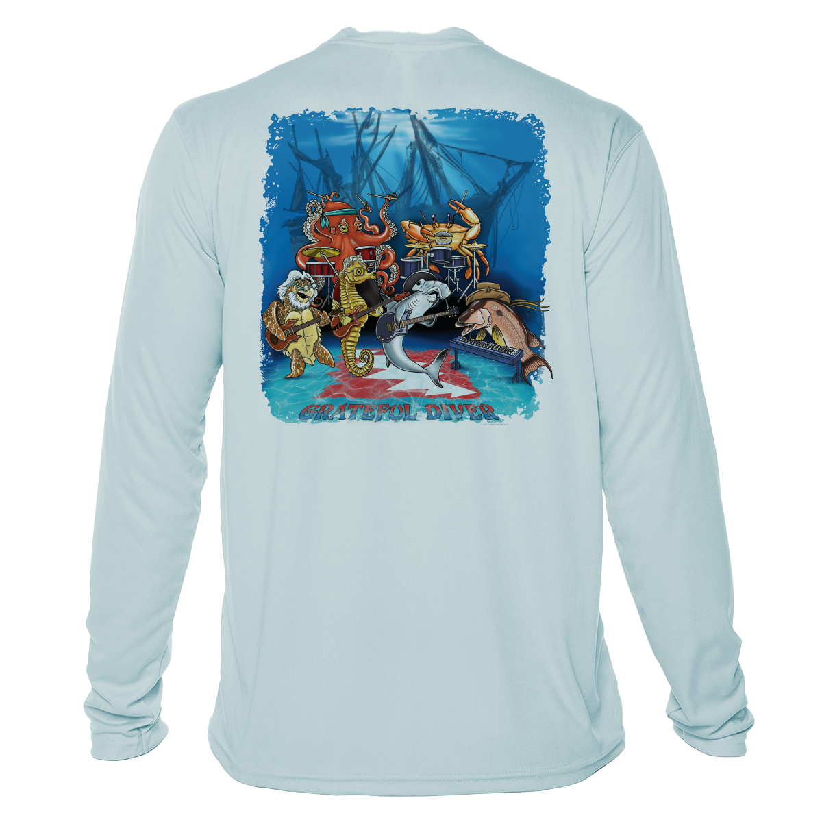 Grateful Diver Underwater Jam UV Shirt
