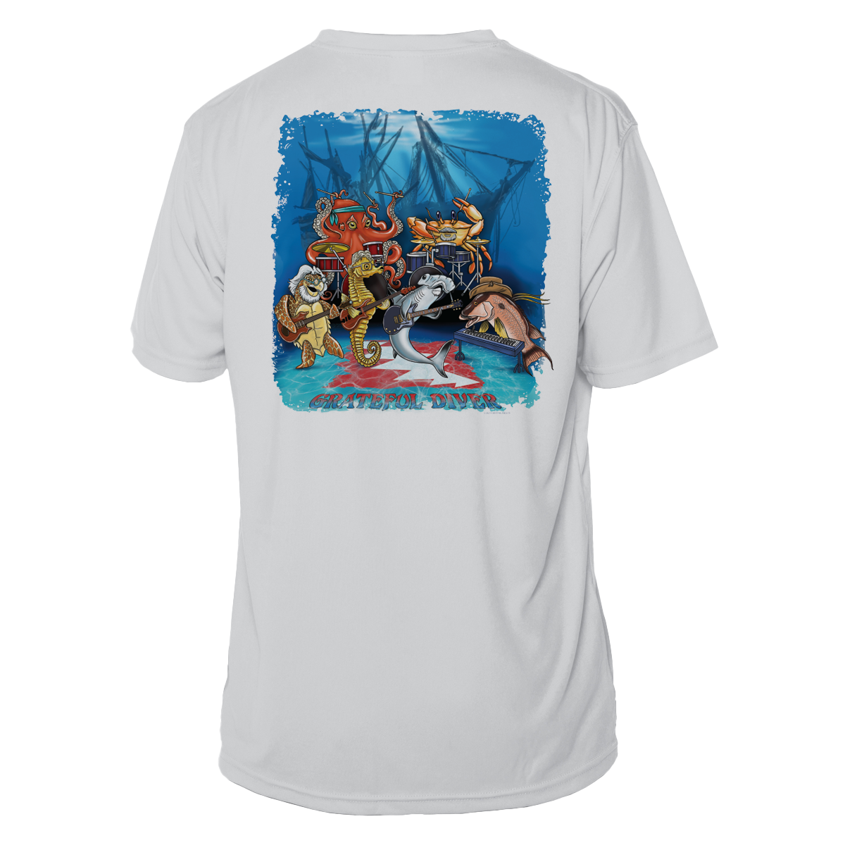 Grateful Diver Underwater Jam Short Sleeve UV Shirt