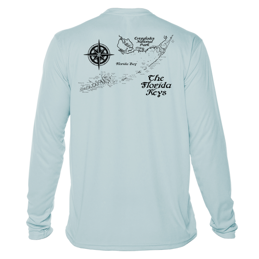 Grateful Outdoors Traditional Keys Map UV Shirt
