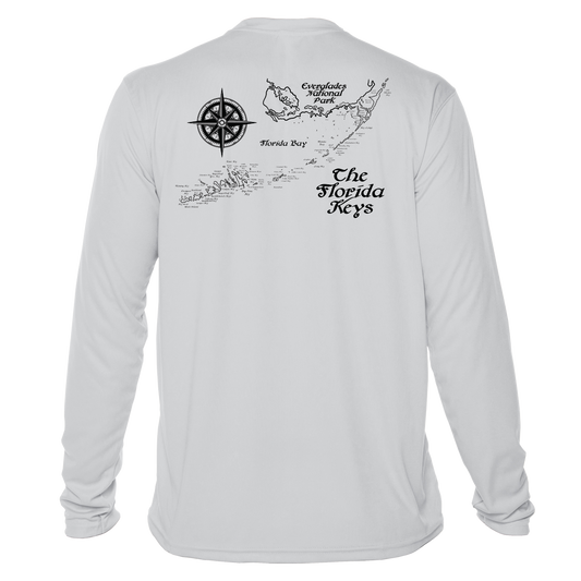 Grateful Outdoors Traditional Keys Map UV Shirt