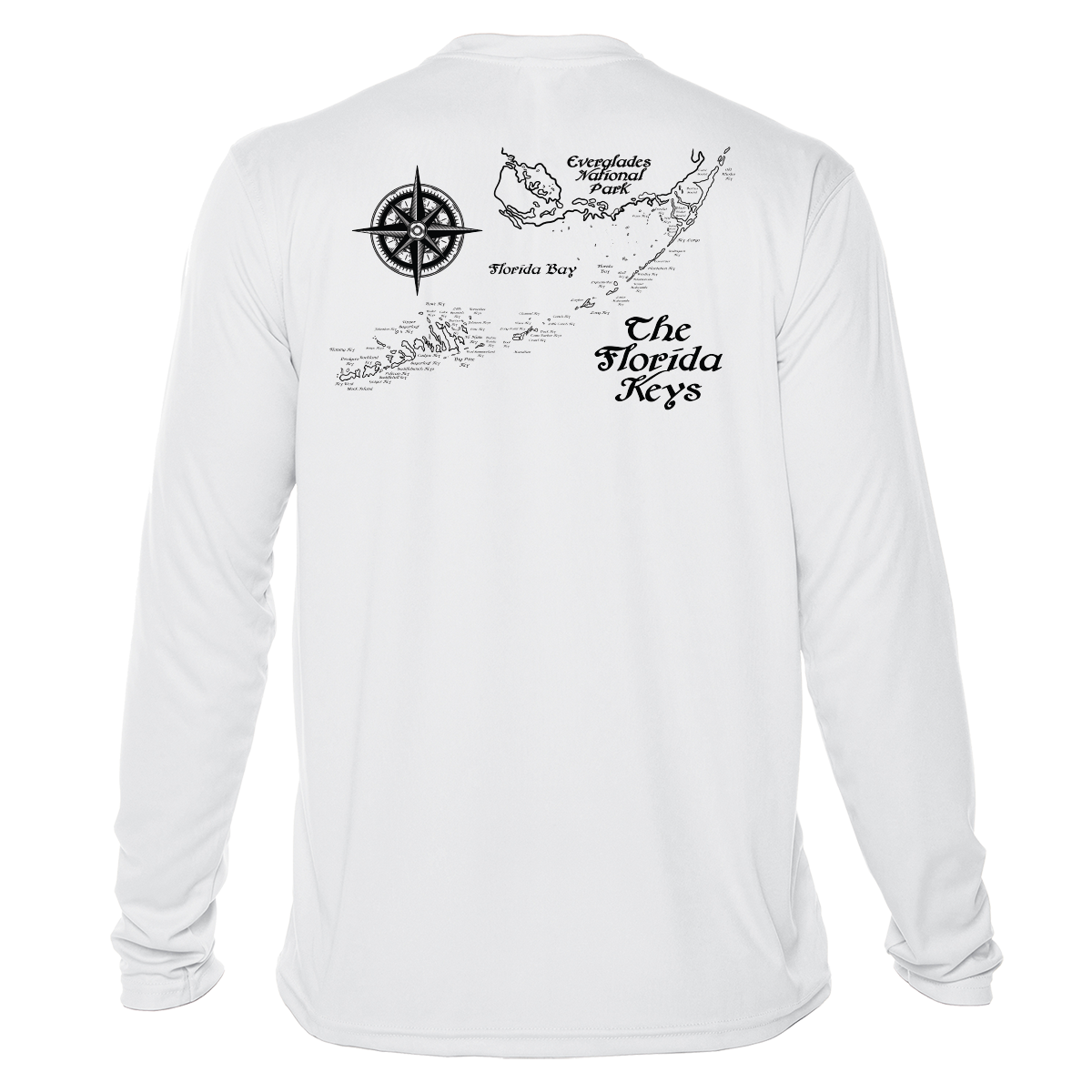 Grateful Outdoors Traditional Keys Map UV Shirt