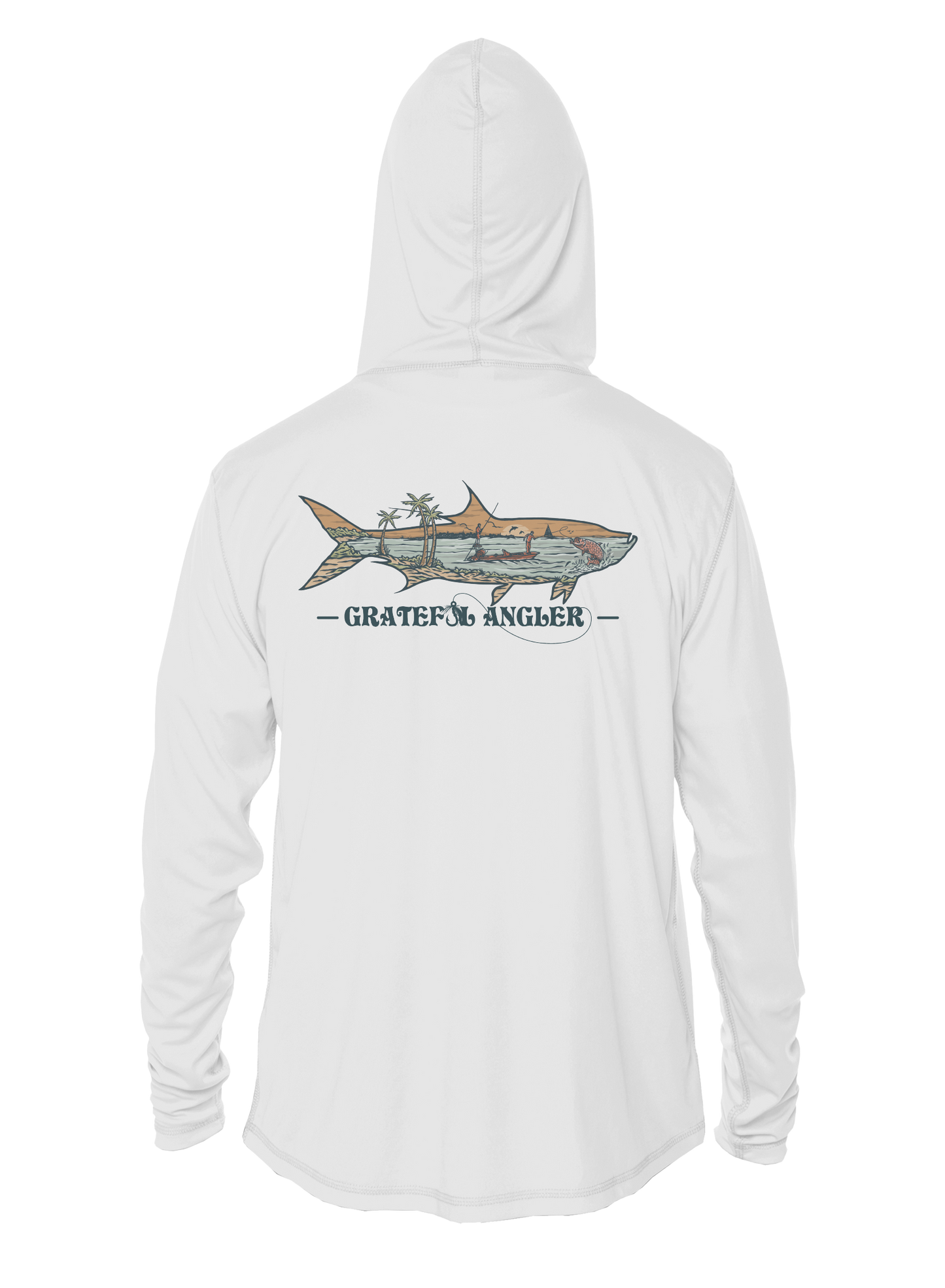Grateful Angler Keys Tarpon UV Hoodie