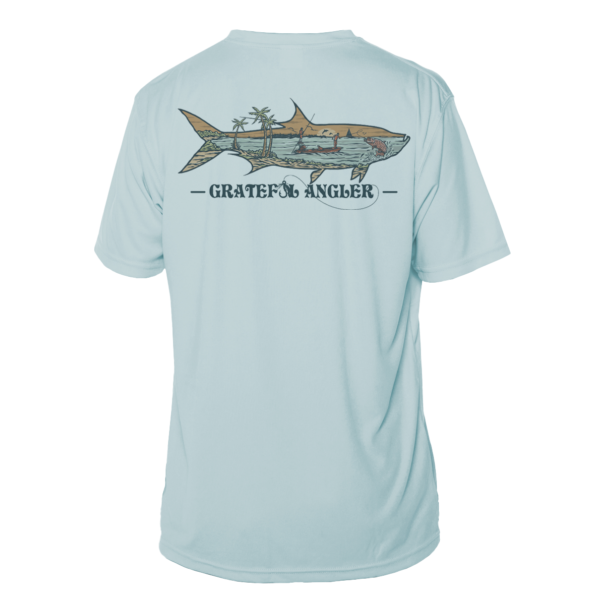Grateful Angler Keys Tarpon Short Sleeve UV Shirt