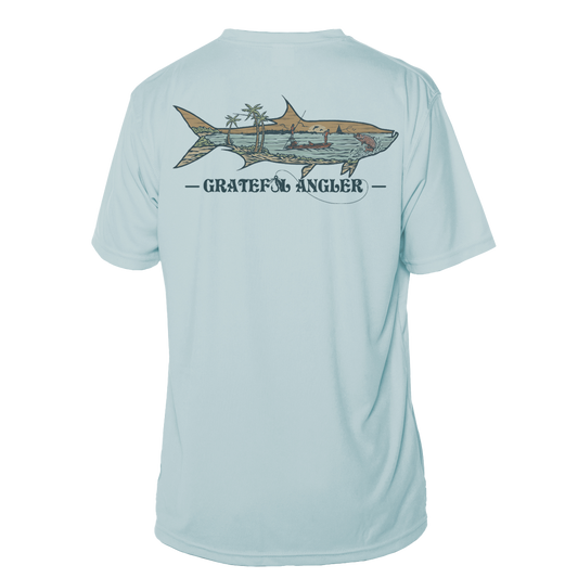 Grateful Angler Keys Tarpon Short Sleeve UV Shirt