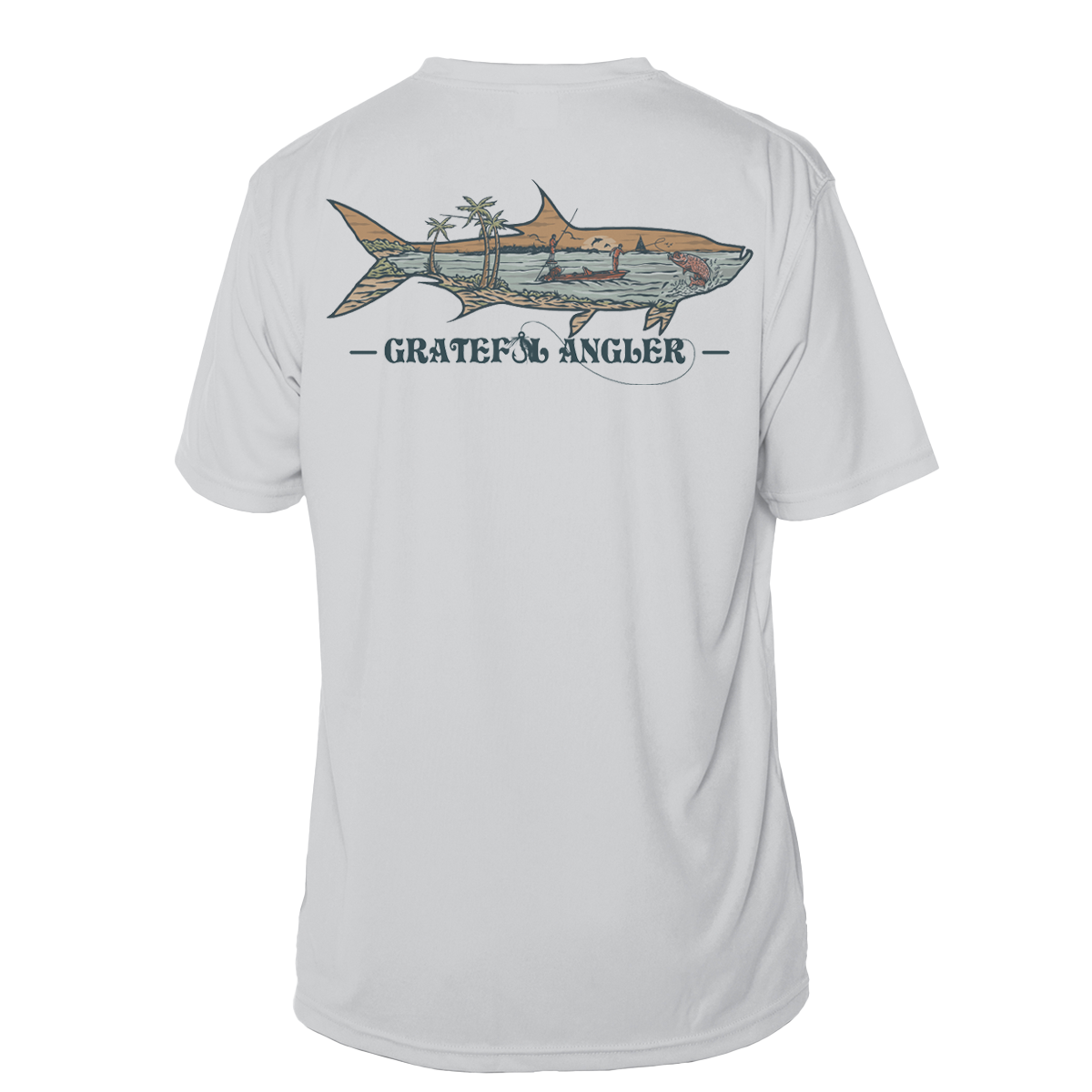Grateful Angler Keys Tarpon Short Sleeve UV Shirt