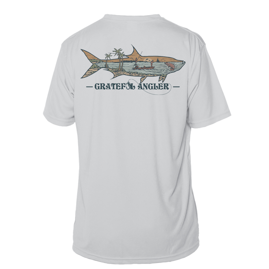 Grateful Angler Keys Tarpon Short Sleeve UV Shirt