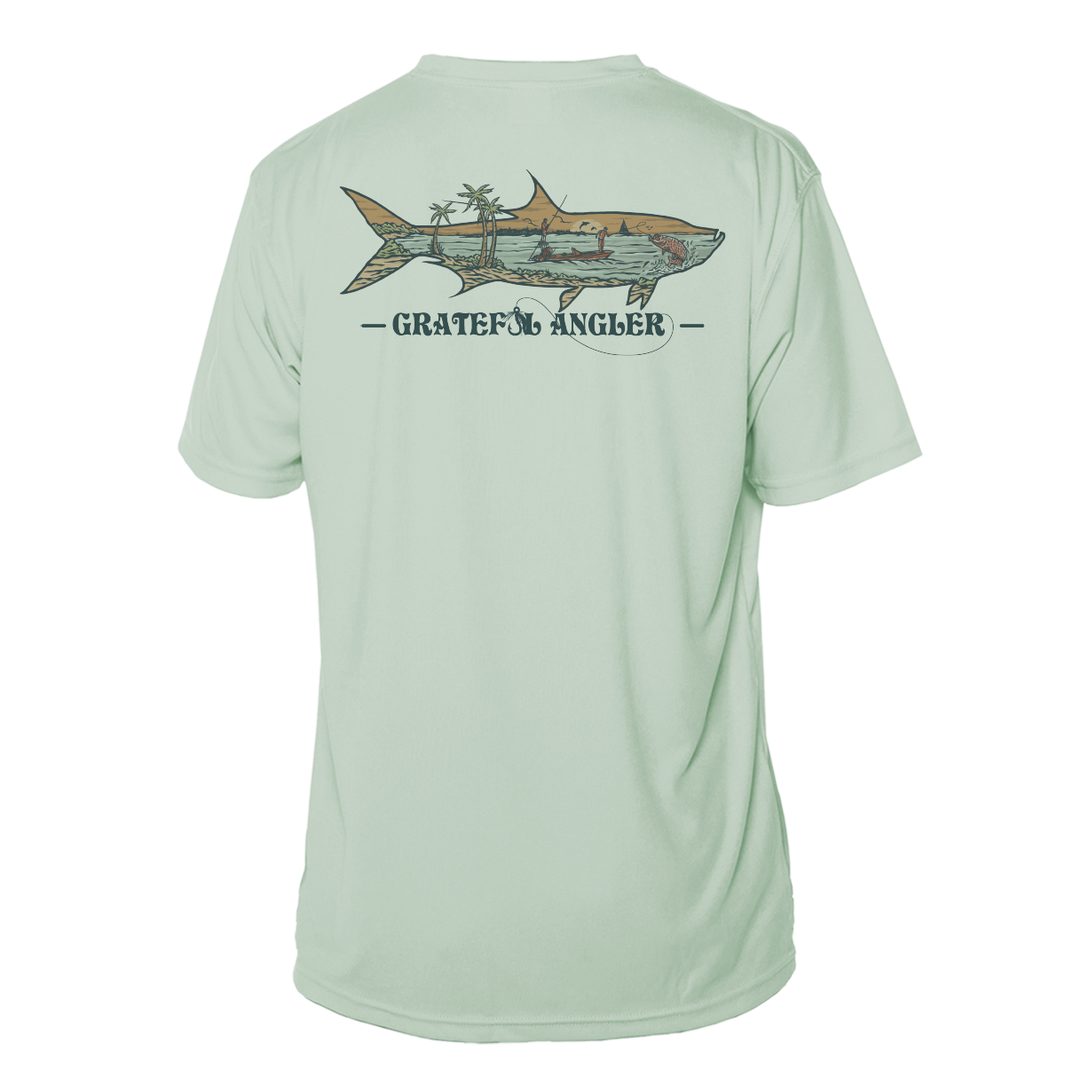 Grateful Angler Keys Tarpon Short Sleeve UV Shirt