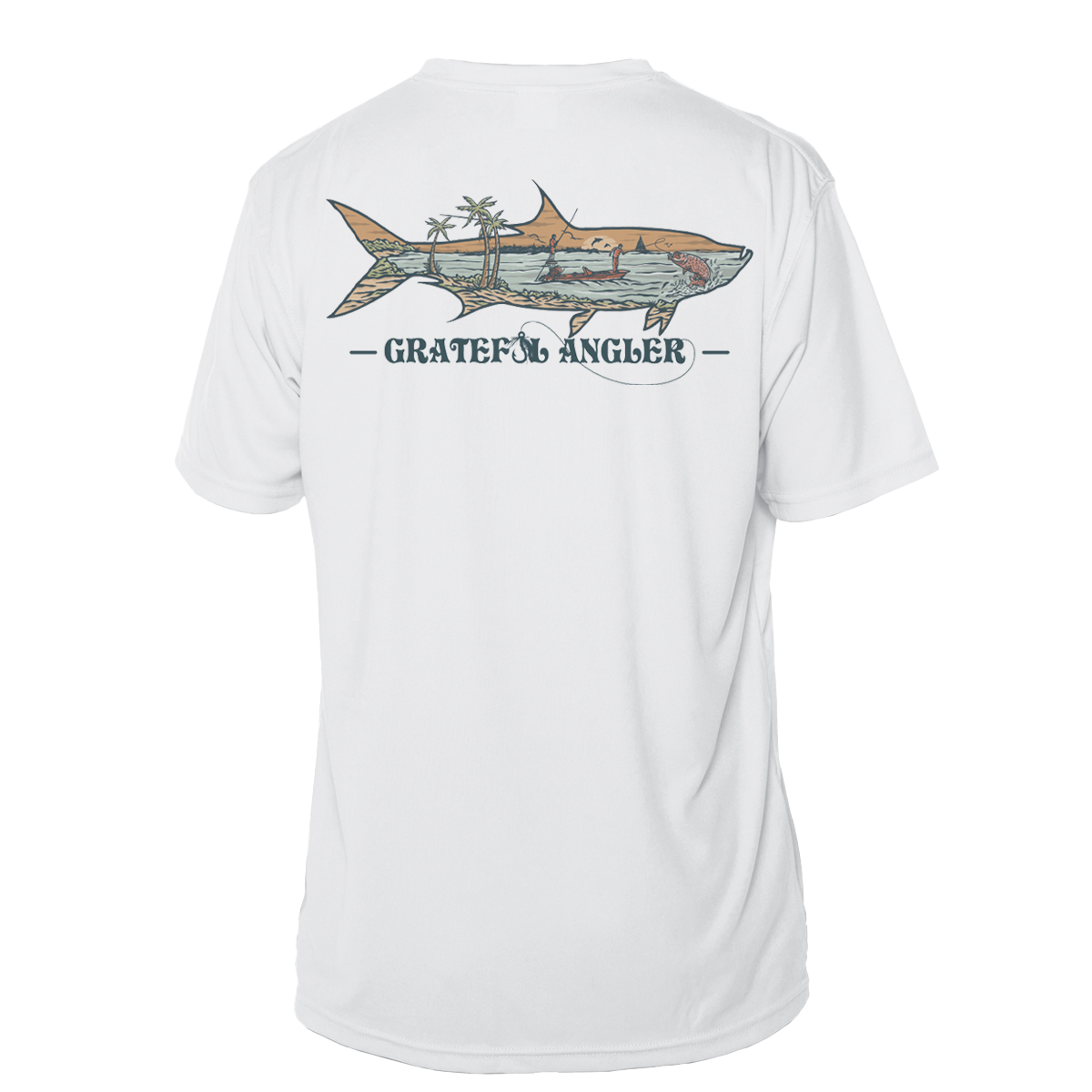 Grateful Angler Keys Tarpon Short Sleeve UV Shirt