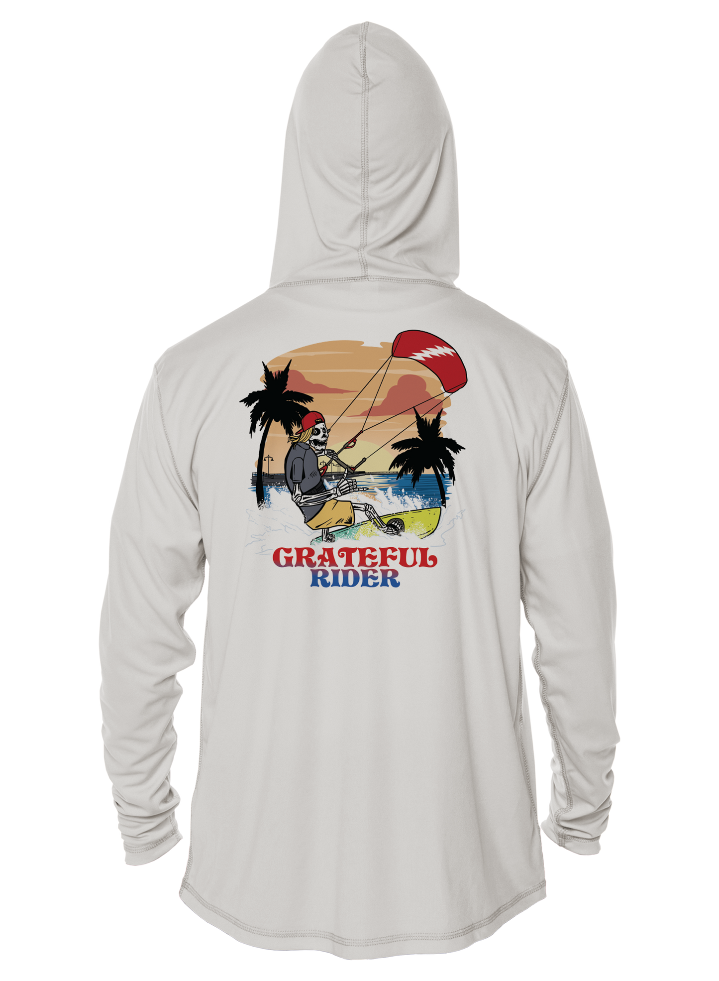 Grateful Rider Kiteboarder UV Hoodie
