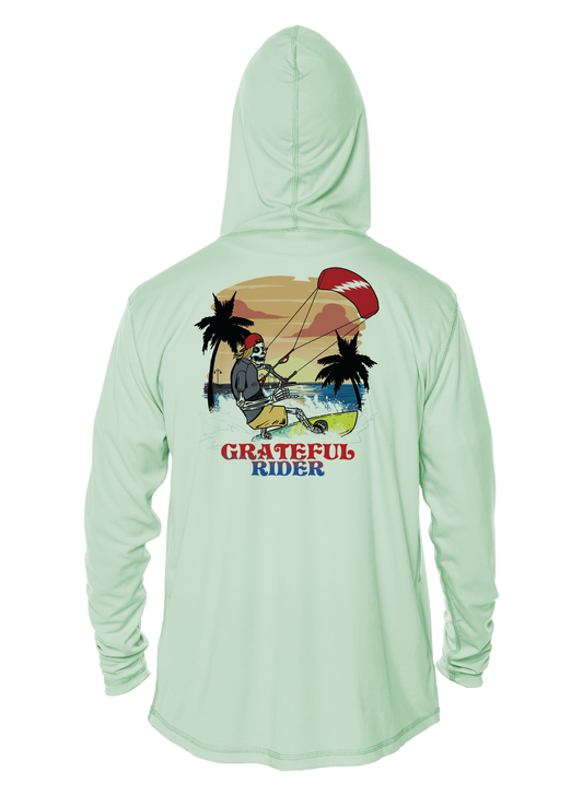 Grateful Rider Kiteboarder UV Hoodie