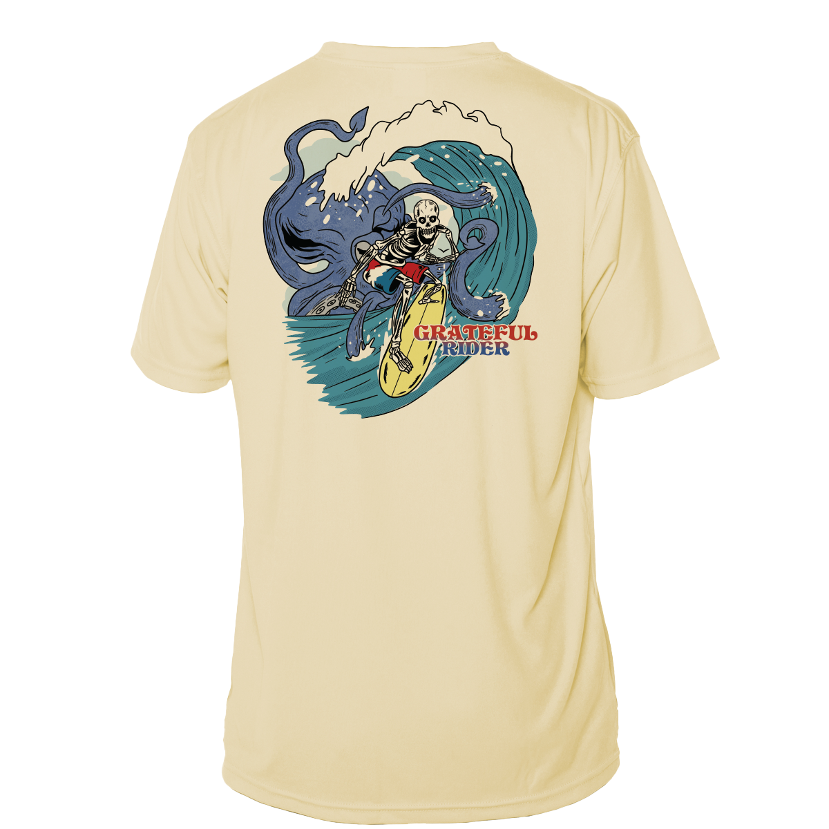 Grateful Rider Outride the Kraken Short Sleeve UV Shirt
