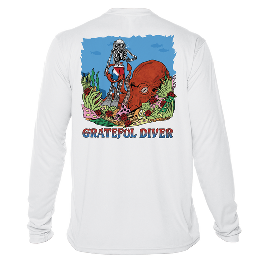 Grateful Diver Release the Kraken UV Shirt