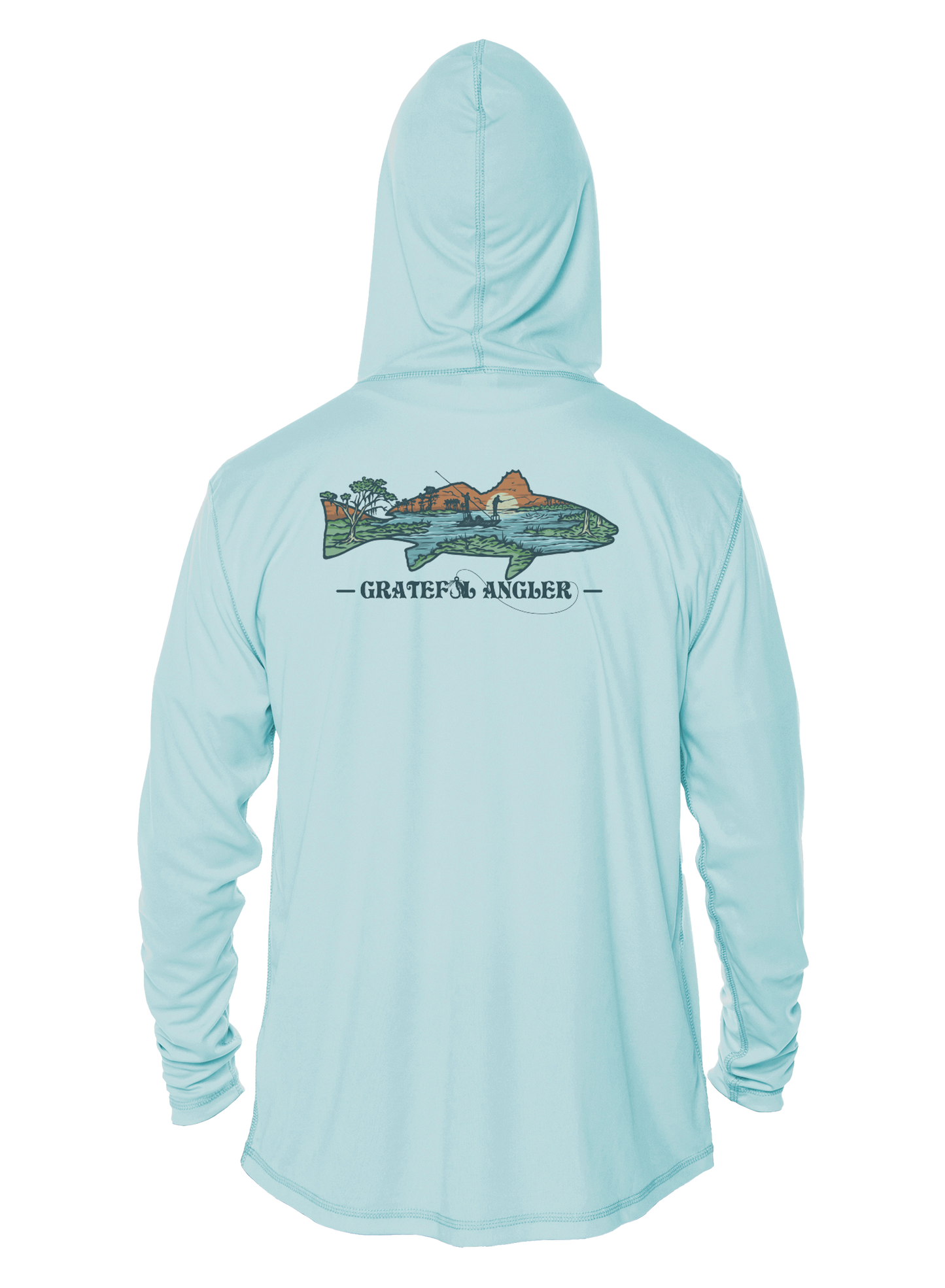 Grateful Angler Lowcountry Redfish UV Hoodie