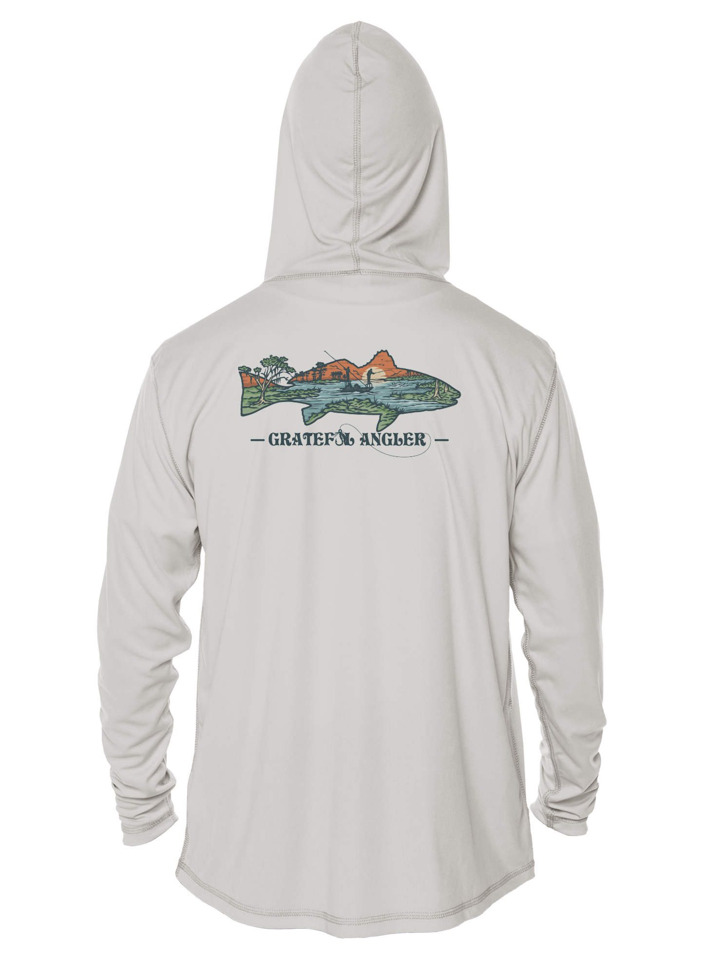 Grateful Angler Lowcountry Redfish UV Hoodie